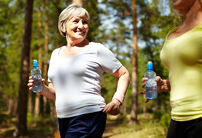 Women jogging